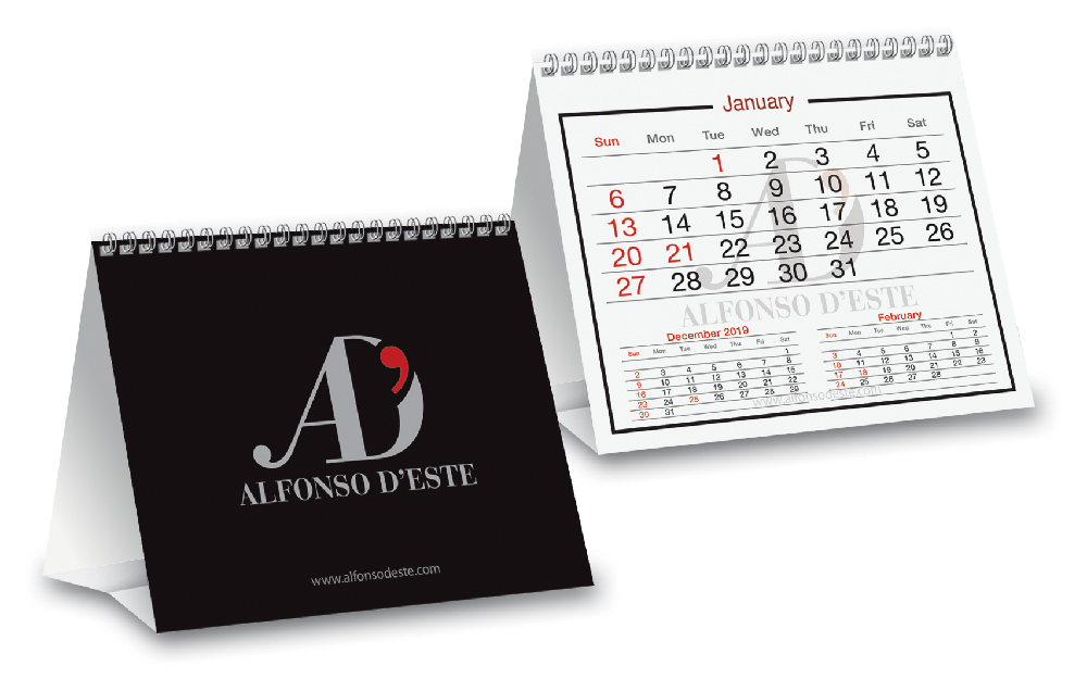 Melprom s.r.l.: acquista CALENDARIO PERSONALIZZATO 13FG. CARTA 200GR. F.TO  16,5X14